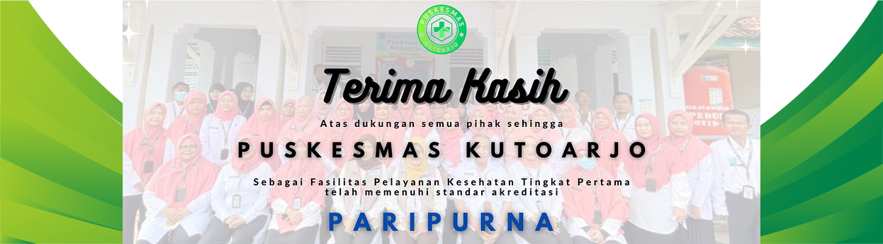 Selamat datang di website resmi Puskesmas Kutoarjo